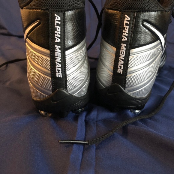 Nike Alpha Menace Football Cleats Size 9 - Picture 4 of 4